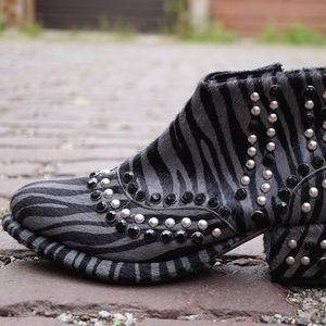 Brand New Cow Hide Free People boots